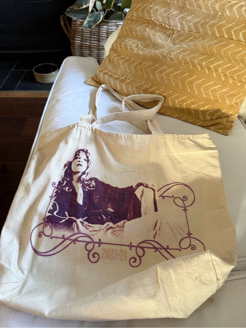 Concert tote 2024 Canvas Tote Bag  -Stevie Nicks